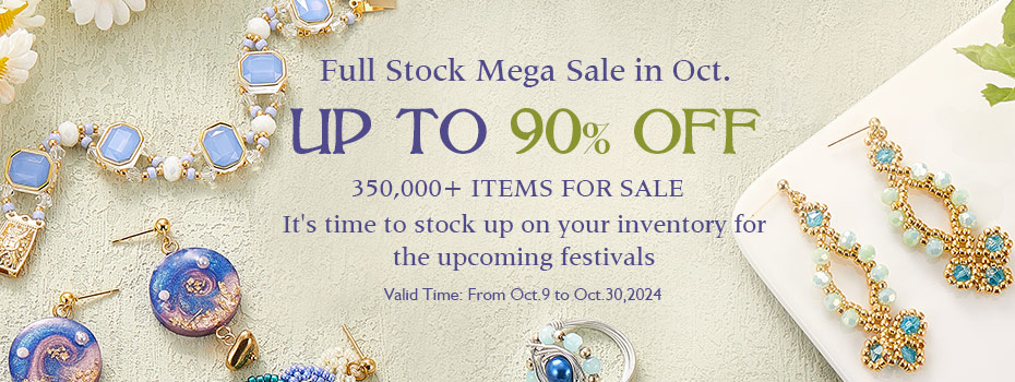 Full Stock Mega Sale in Oct. Up To 90% OFF